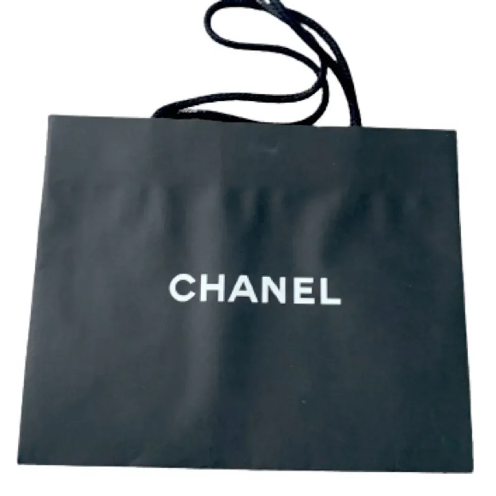 CHANEL Empty Gift Shopping Bag with Logo, 12” x 9.5”